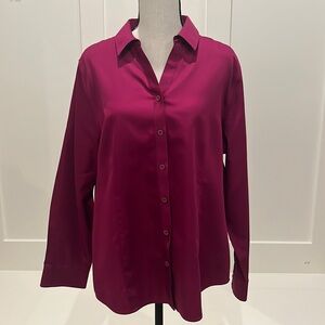 Chico's No-Iron LS Blouse